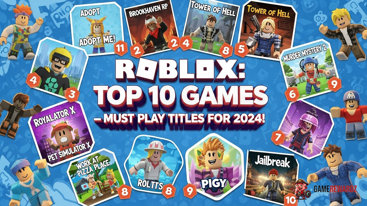 Roblox: Top 10 Games – Must Play Titles for 2024!